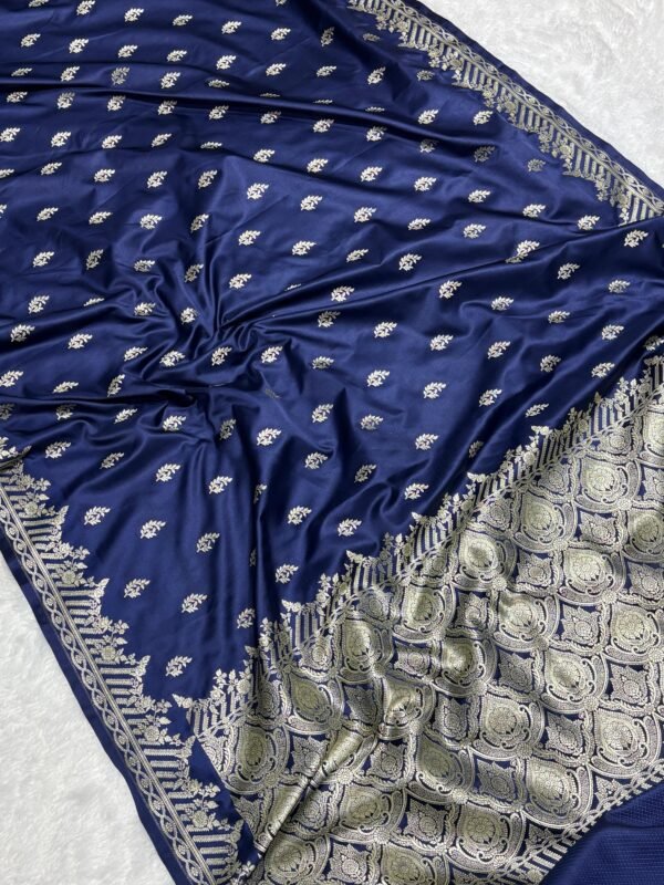 ZARVYA - Banarasi Mashru Katan Silk - Image 3