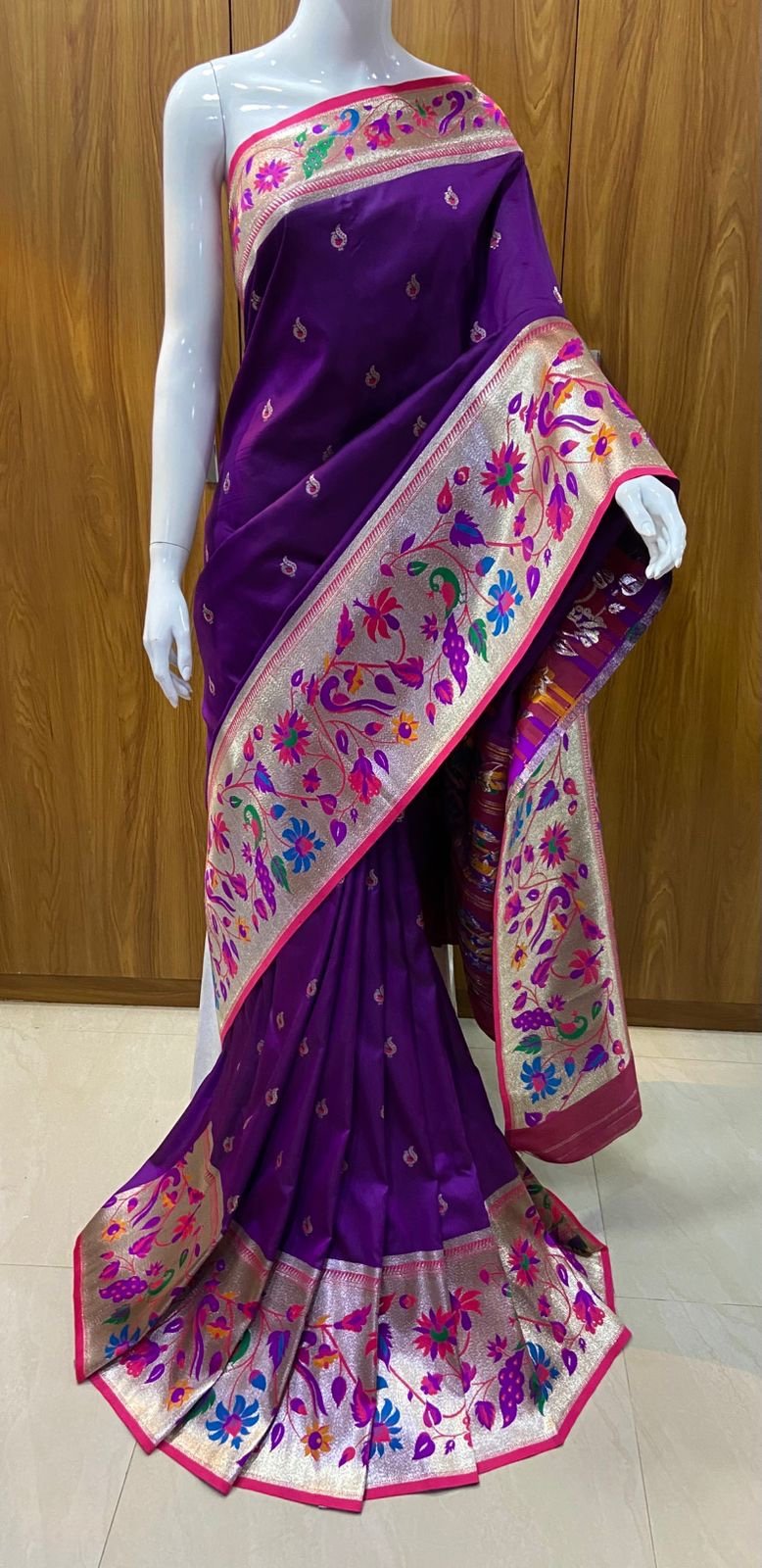 SANAA - Paithani Silk Sarees - Image 7