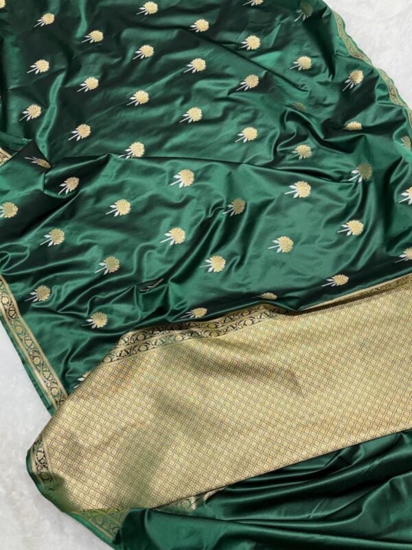 ZARIA - Banarasi Mashru Katan Silk - Image 3