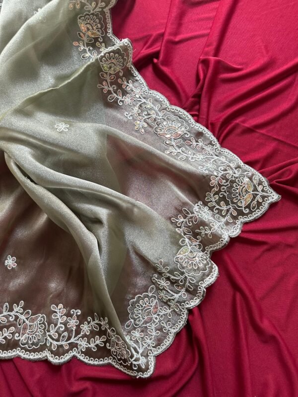 SHARJEENA - Shimmer tissue silk - Image 4