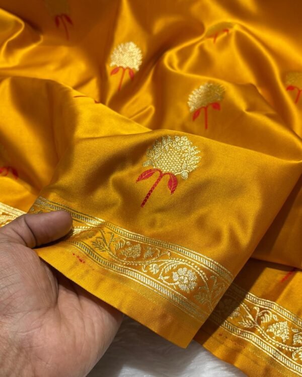ZARIA - Banarasi Mashru Katan Silk - Image 3