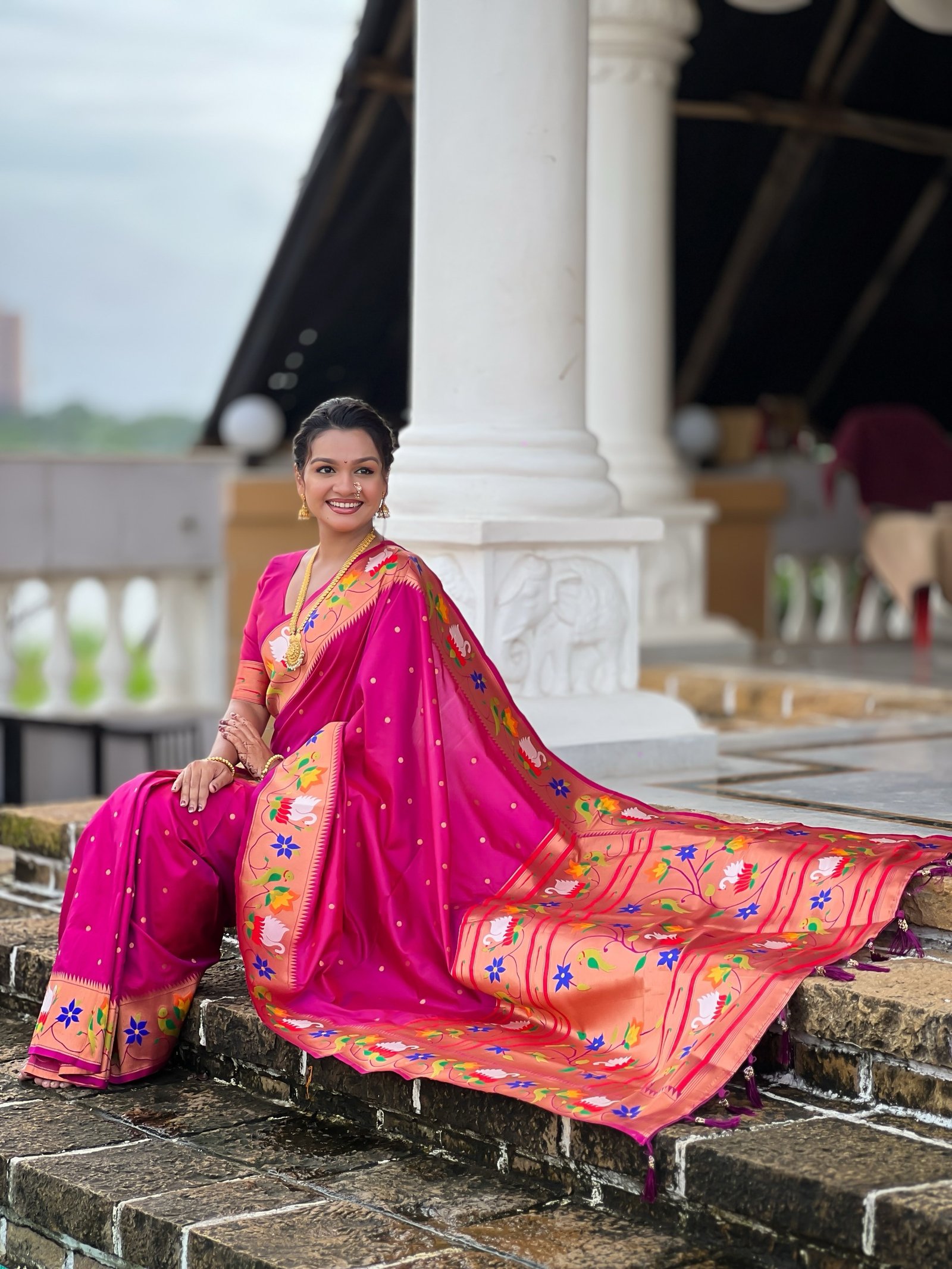 TANVI - Magenta - Image 1