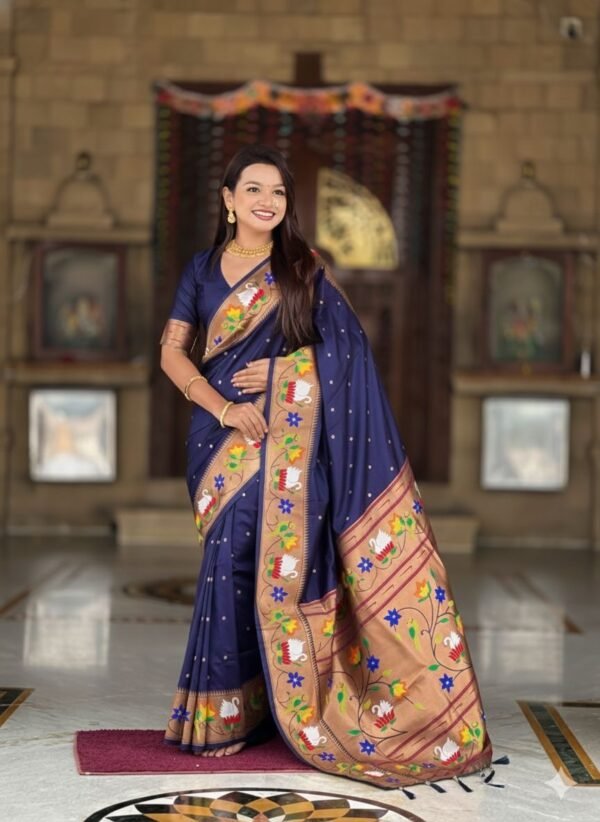 TANVI - Navy blue