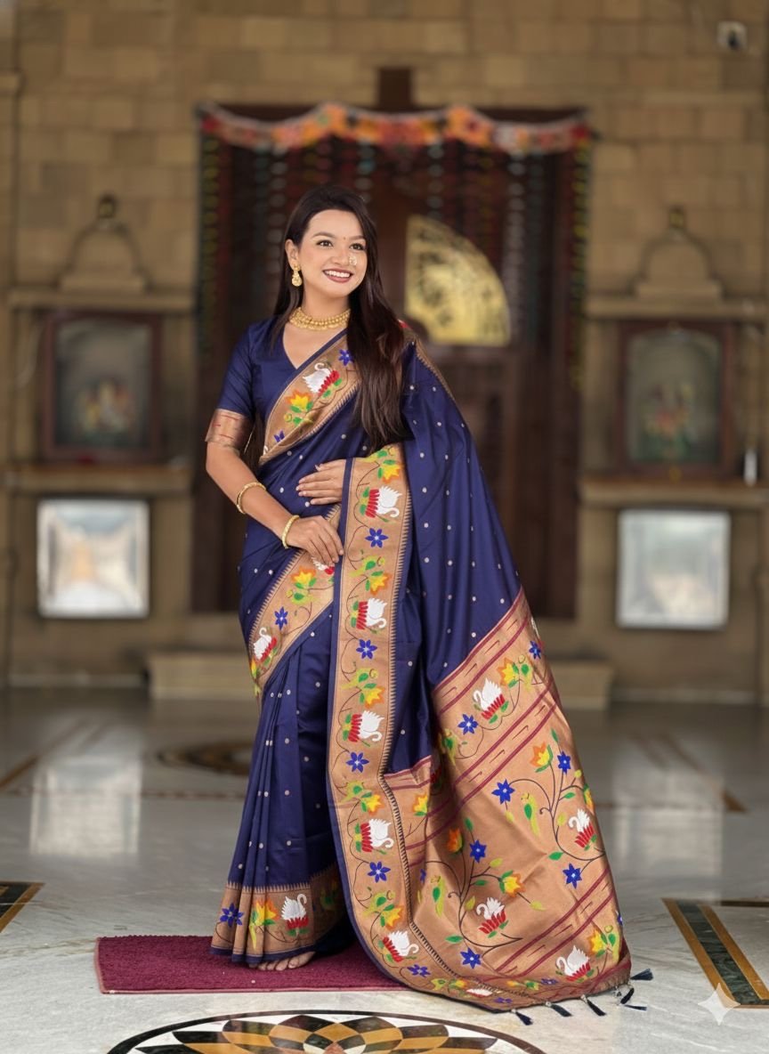 TANVI - Navy blue - Image 1