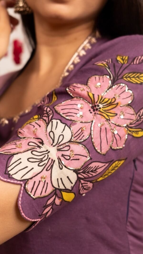 Anjali Kalamkari Kurta Set - Image 7