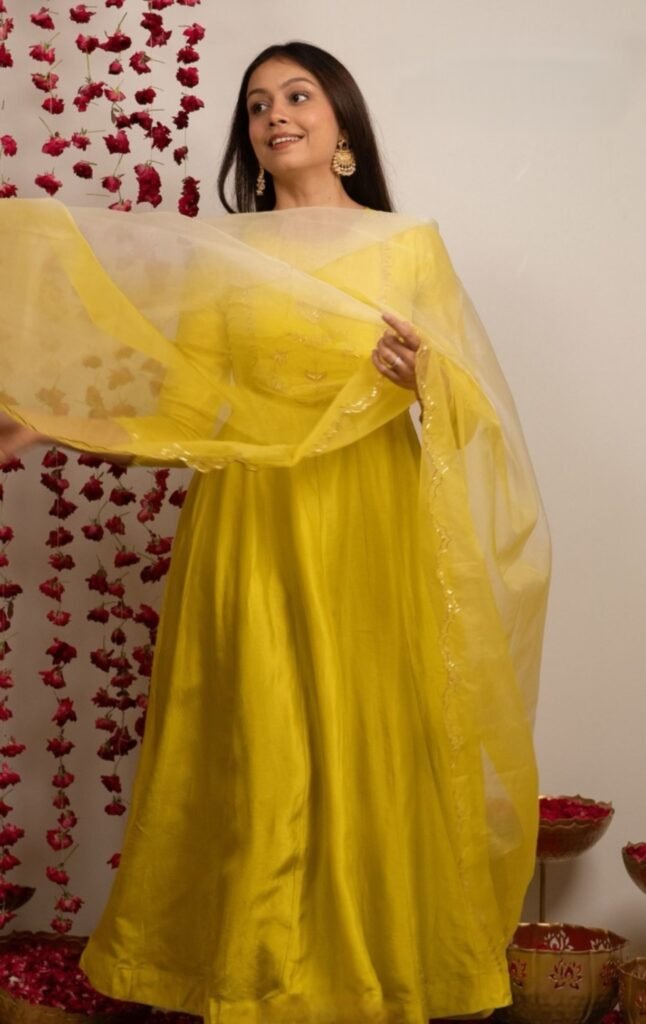 Ghirisha Anarkali Set