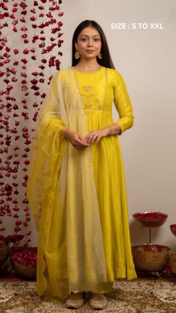 Ghirisha Anarkali Set