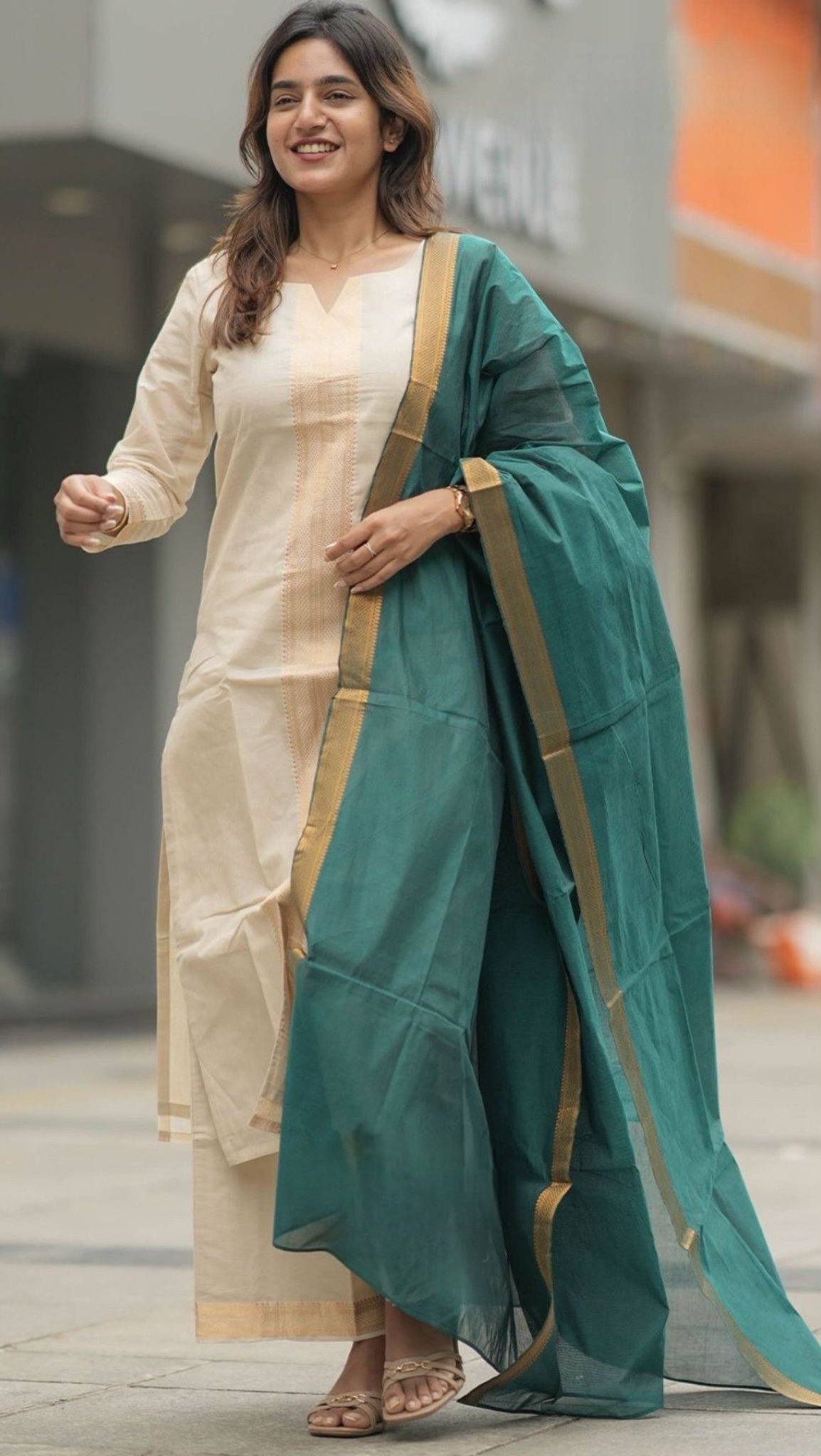 Tanya Mangalgiri Cotton Kurta Set - Image 3