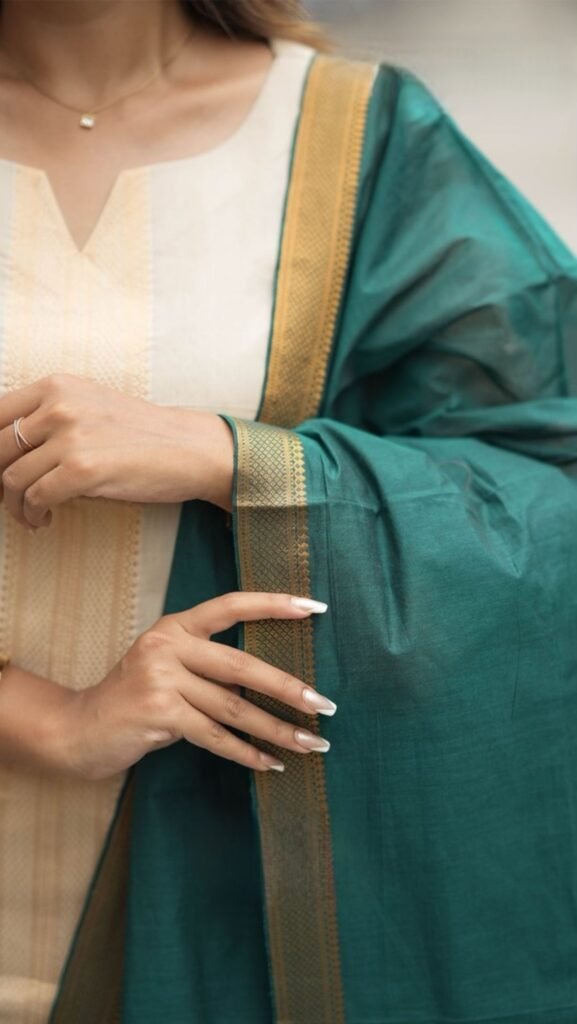 Tanya Mangalgiri Cotton Kurta Set