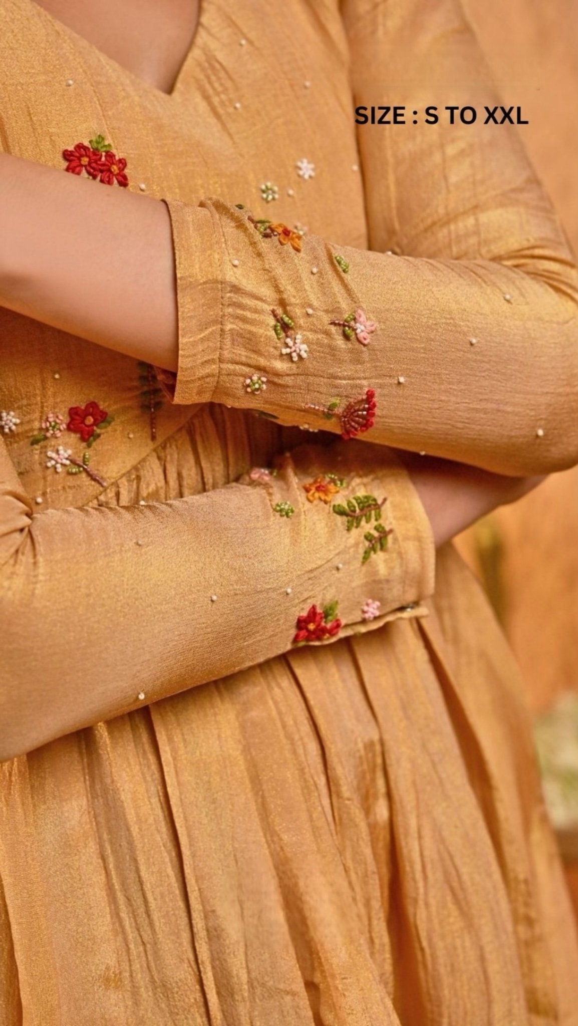 Kamini Kurta Plazo In Yellow - Image 5