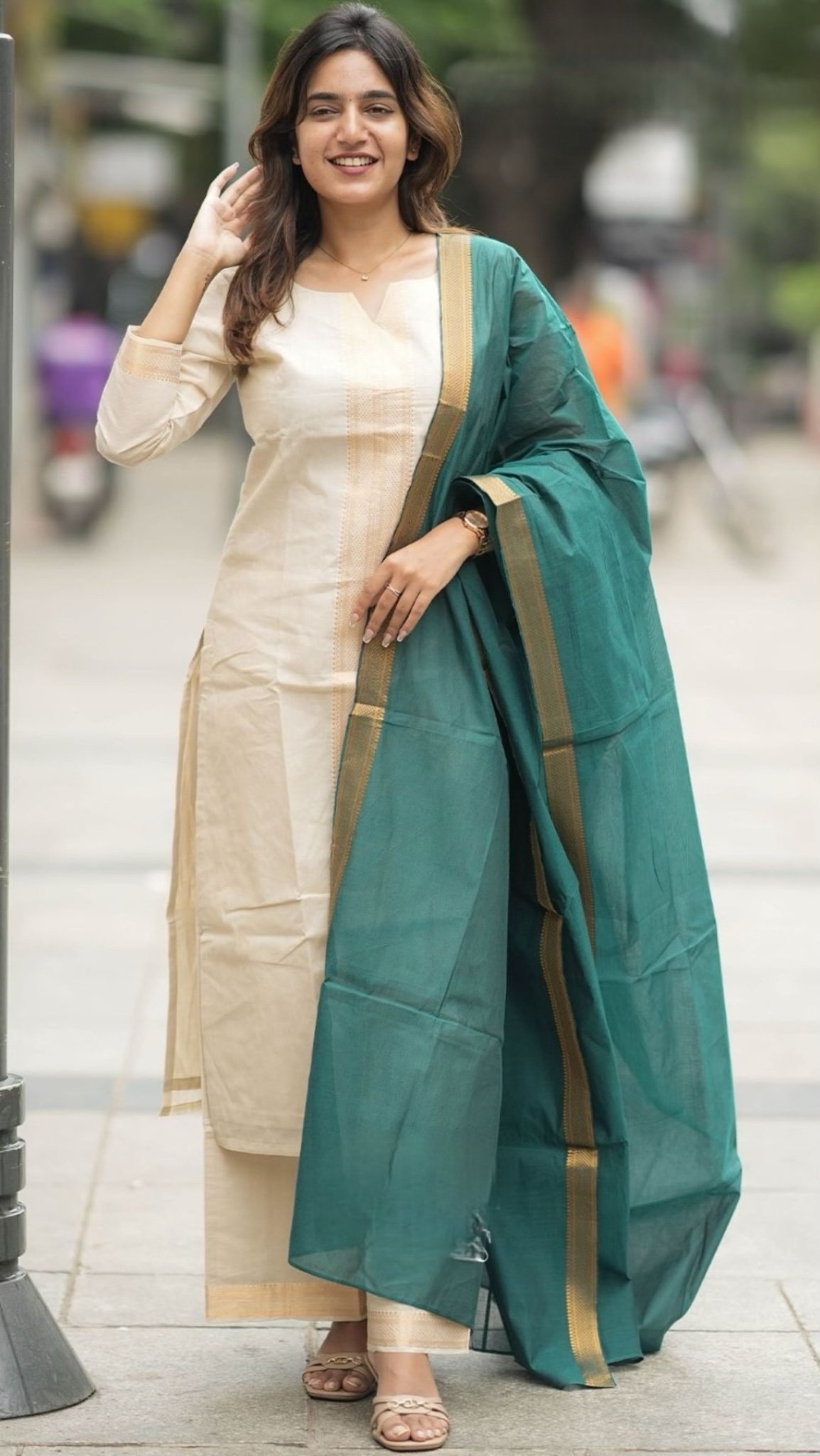 Tanya Mangalgiri Cotton Kurta Set - Image 5