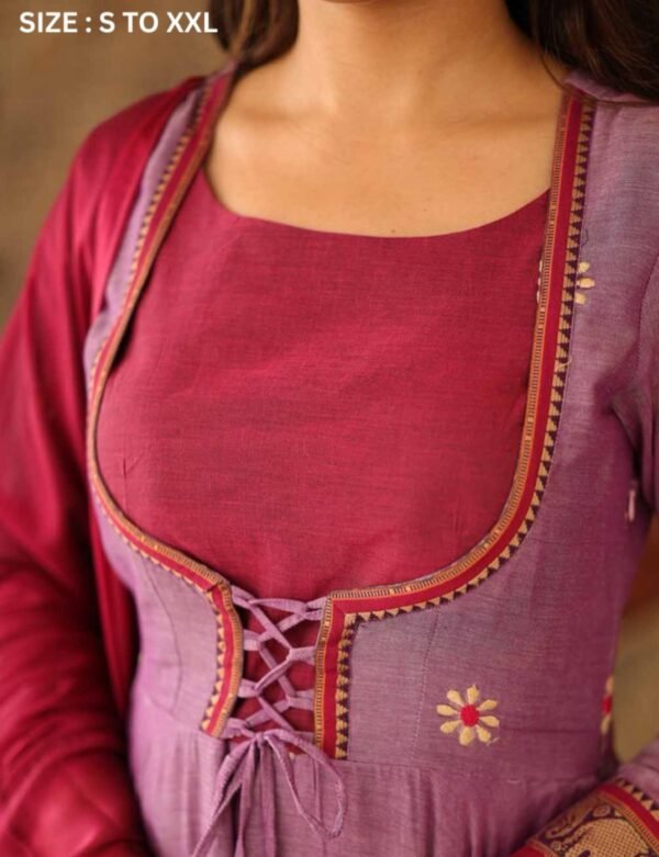 PRIIYA Handloom Cotton Kurti - Image 3
