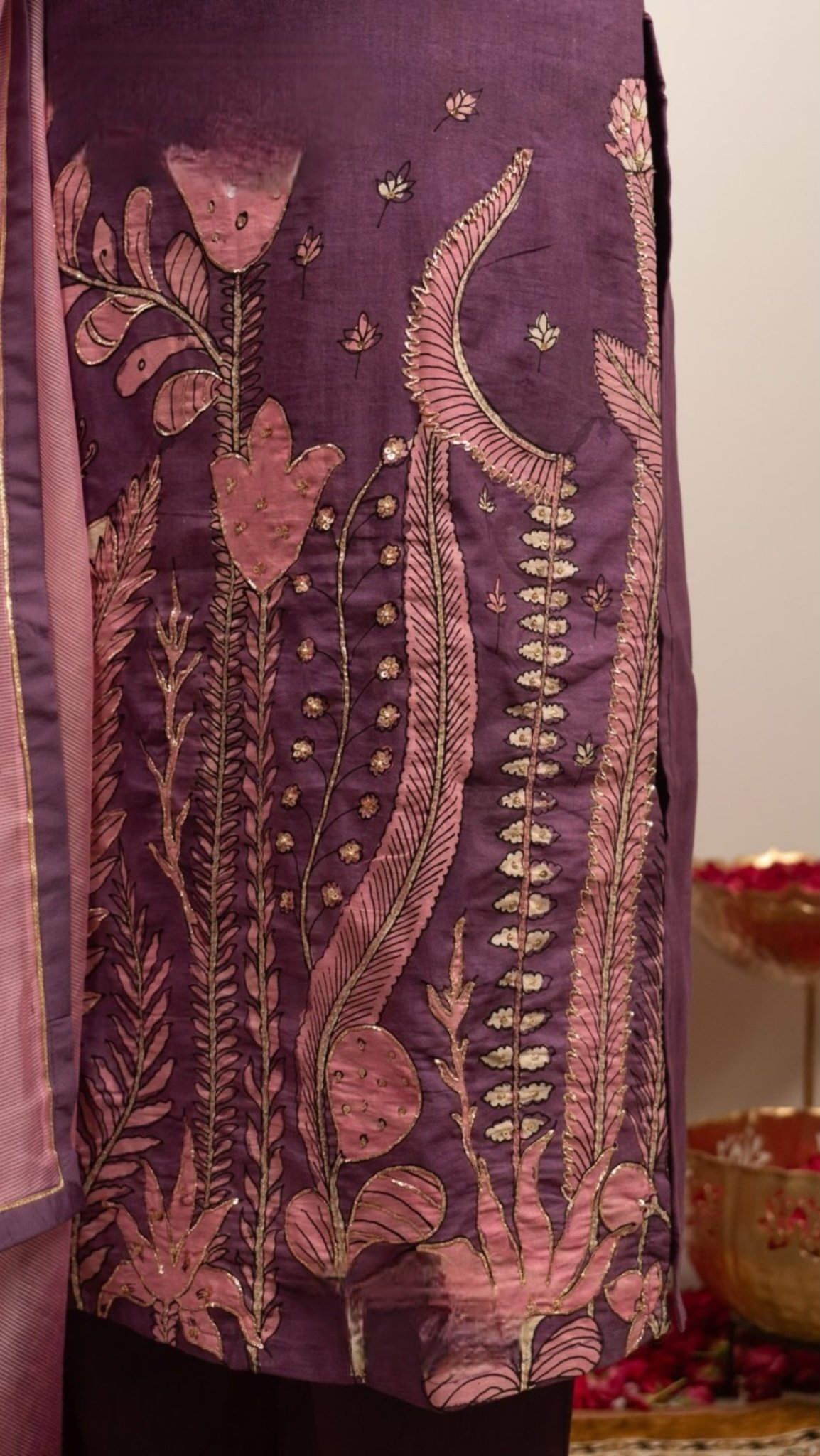 Anjali Kalamkari Kurta Set - Image 6