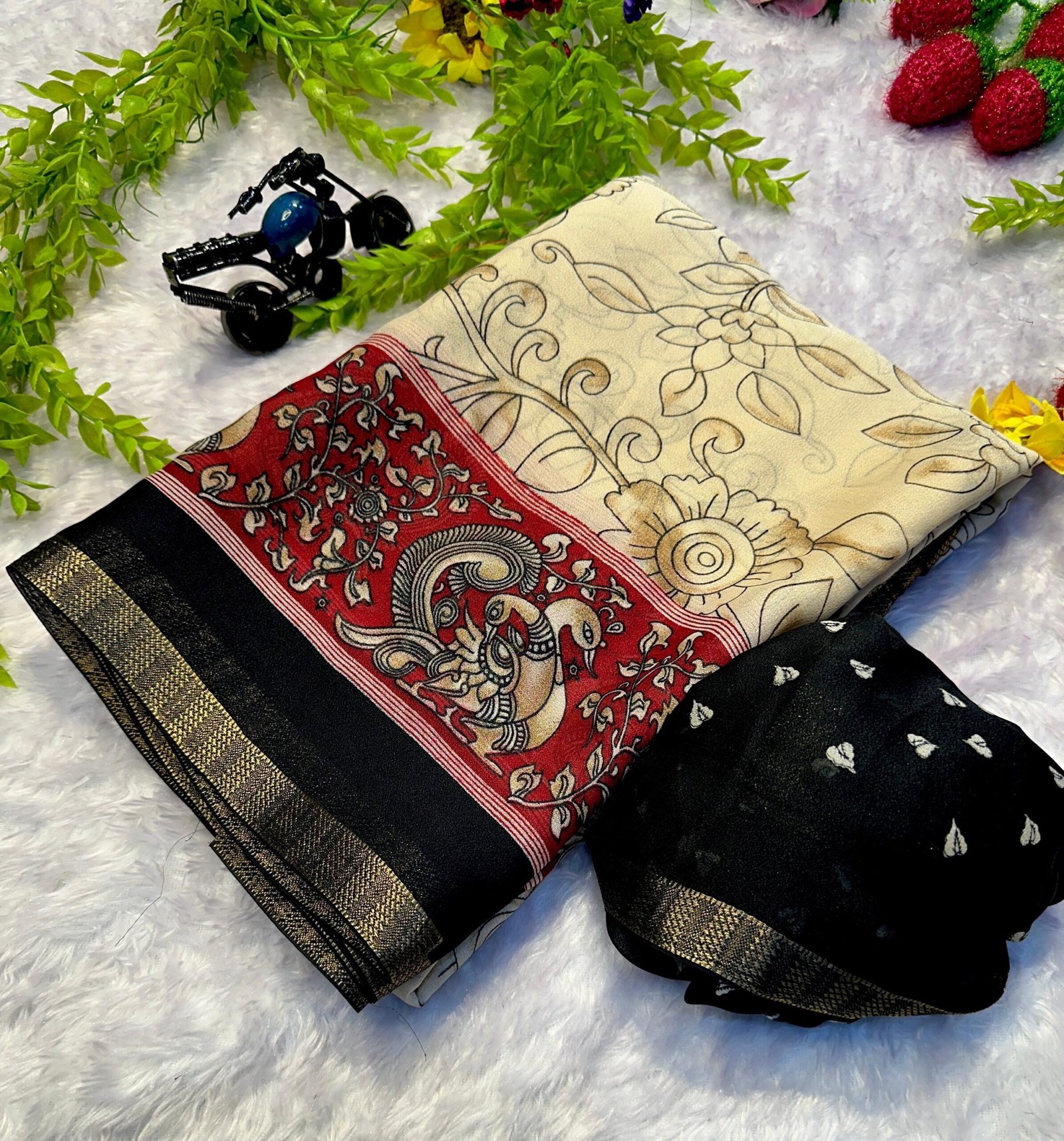 CLEARANCE SALE - GEORGETTE SAREES - Image 6