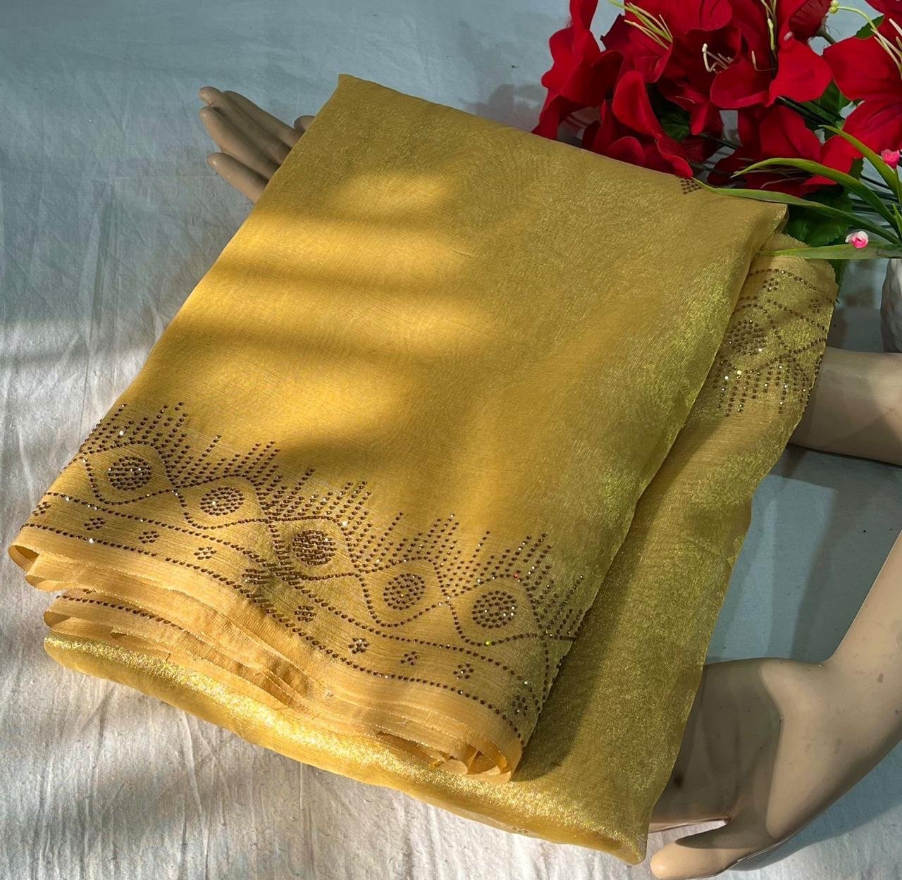 ZAARA - BANARASI TISSUE SILK - Image 1