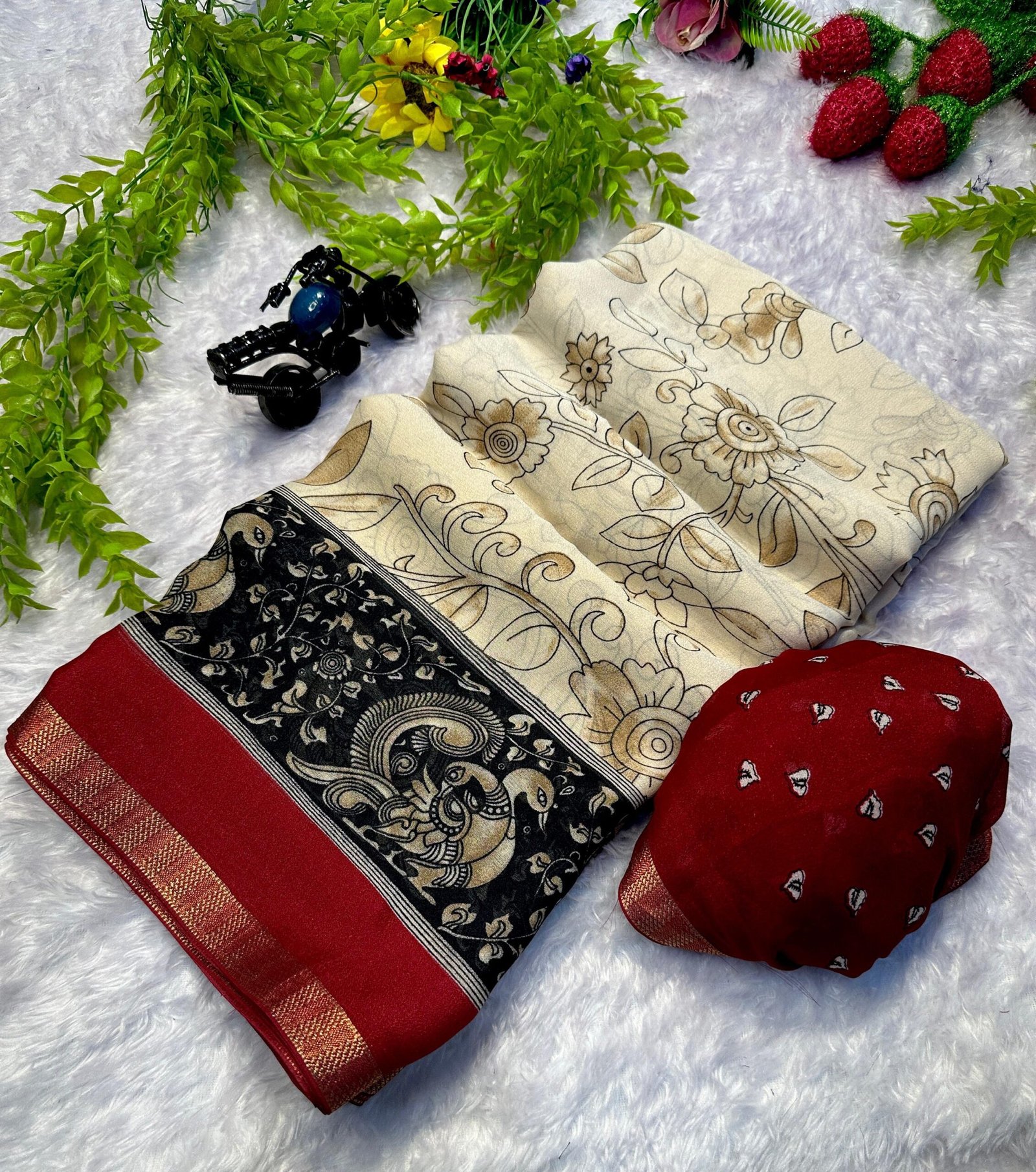 CLEARANCE SALE - GEORGETTE SAREES - Image 2