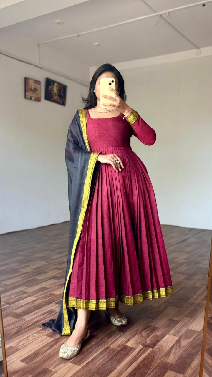 NIVI - Narayanpet cotton kurti - Image 2