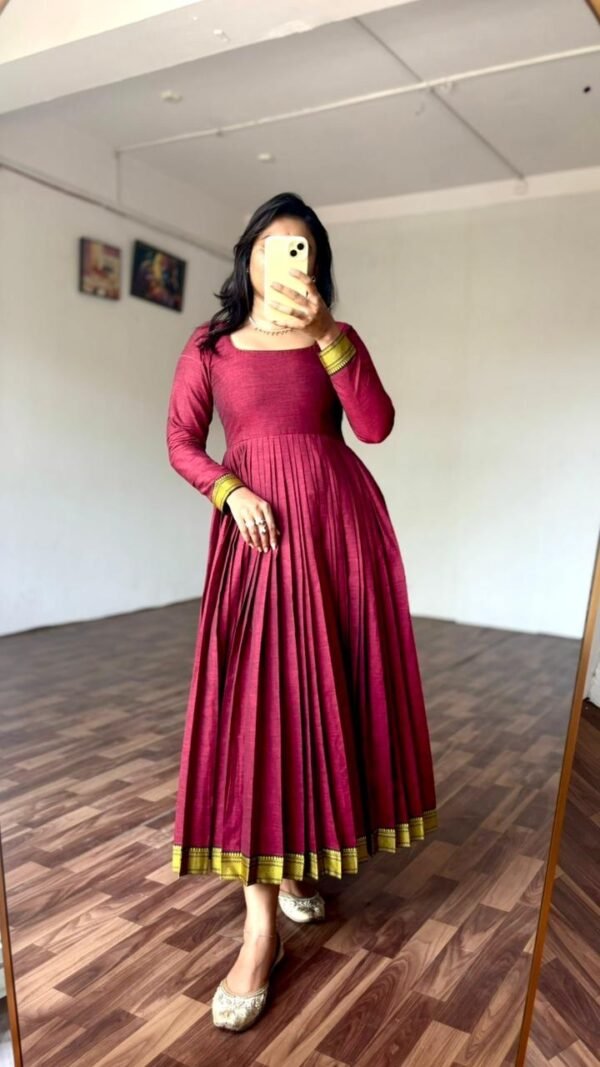 NIVI - Narayanpet cotton kurti - Image 8
