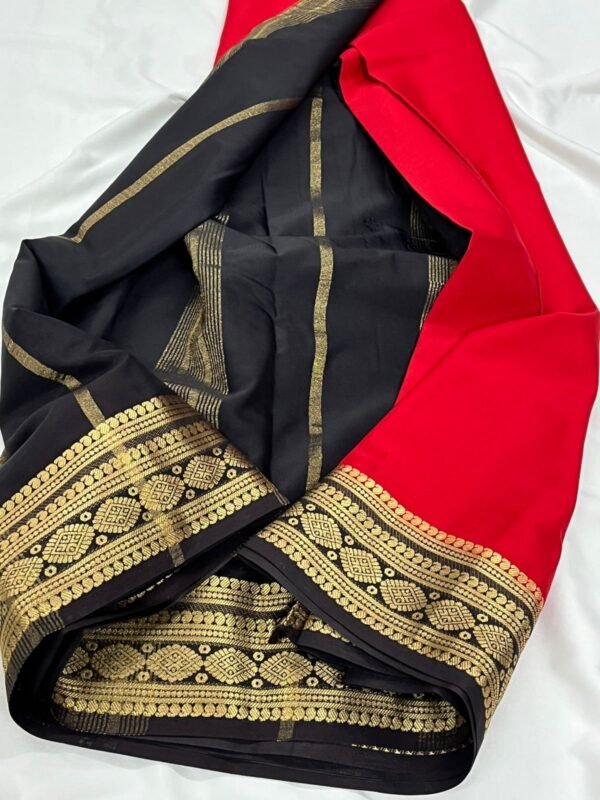 Mysore silk saree - Image 2