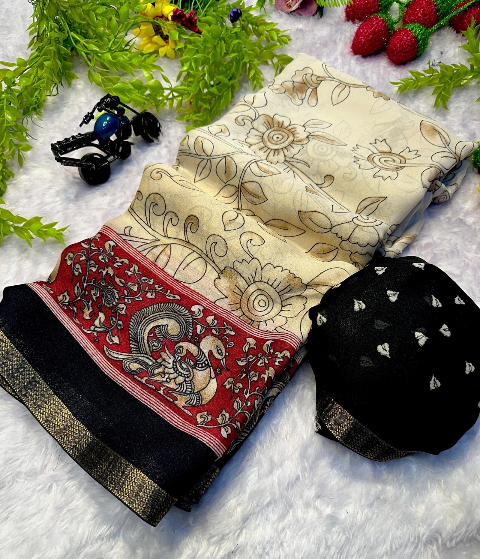CLEARANCE SALE - GEORGETTE SAREES - Image 5