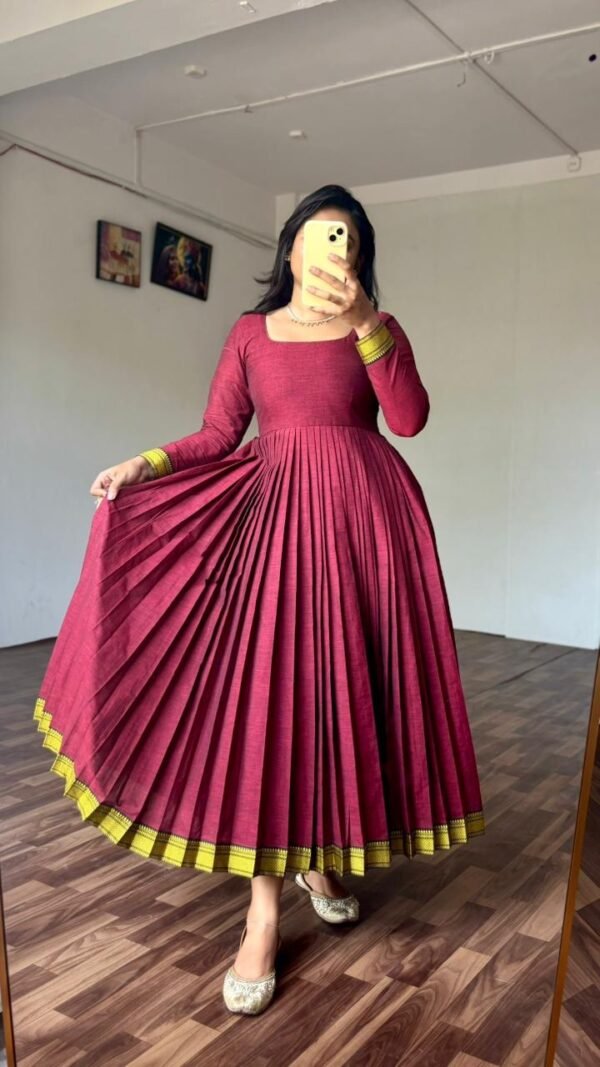 NIVI - Narayanpet cotton kurti - Image 6