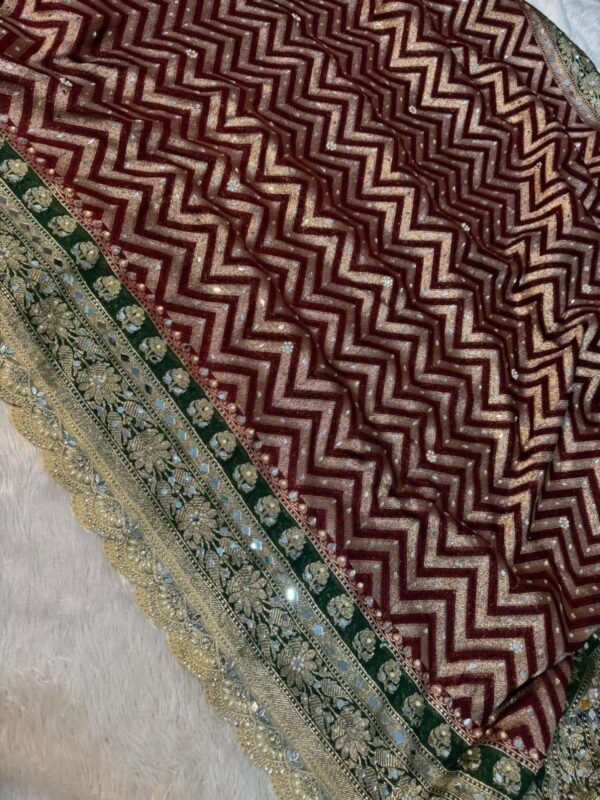 ZAARISHA- MIRROR KHADI EDIT - Image 7
