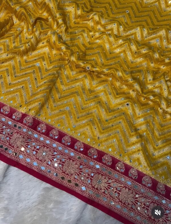ZAARISHA- MIRROR KHADI EDIT - Image 12