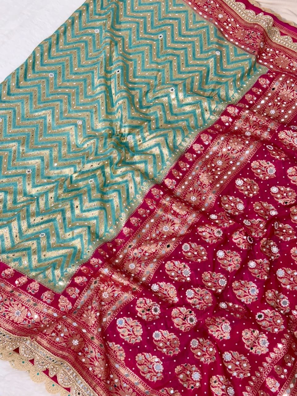 ZAARISHA- MIRROR KHADI EDIT - Image 11