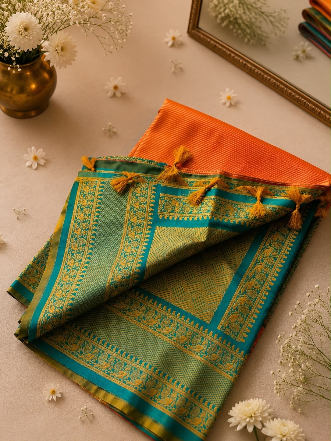 Gadwal silk saree - Image 1