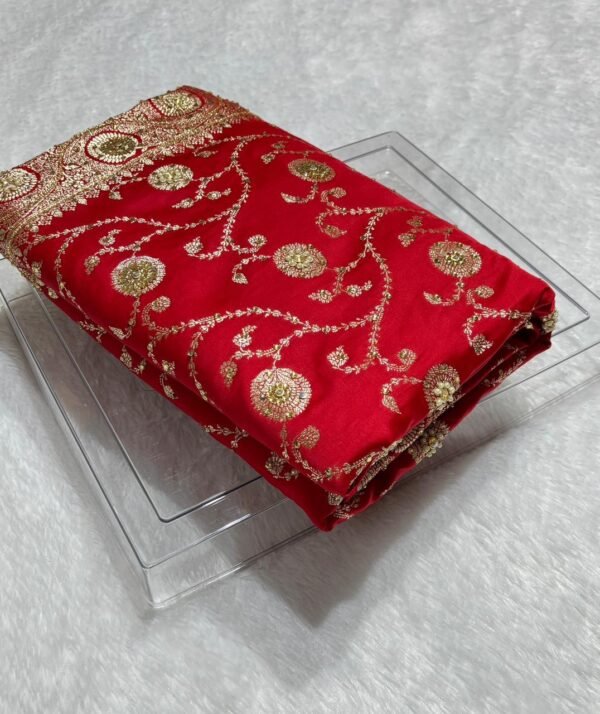 RANGMAHAL BRIDAL - ZARDOZI ROUGE