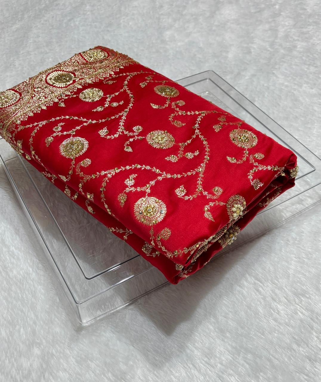 RANGMAHAL BRIDAL - ZARDOZI ROUGE - Image 1
