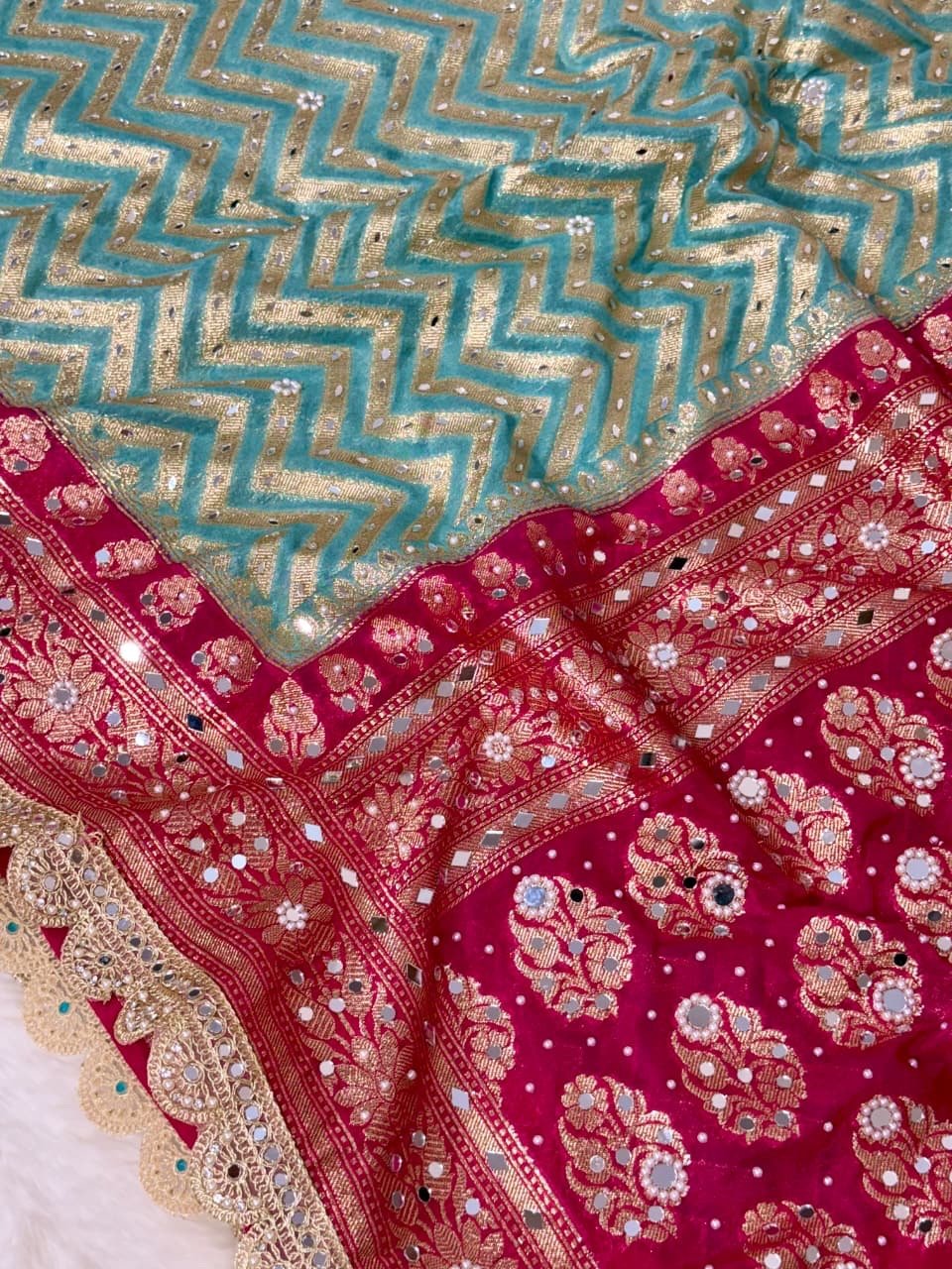 ZAARISHA- MIRROR KHADI EDIT - Image 9