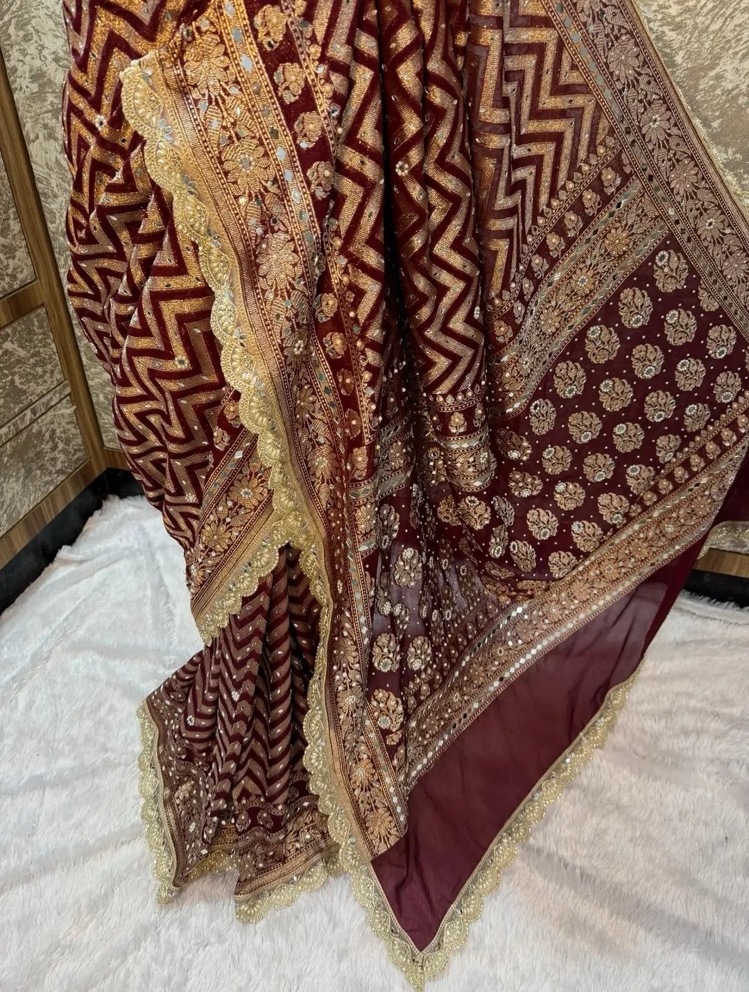 ZAARISHA- MIRROR KHADI EDIT - Image 2