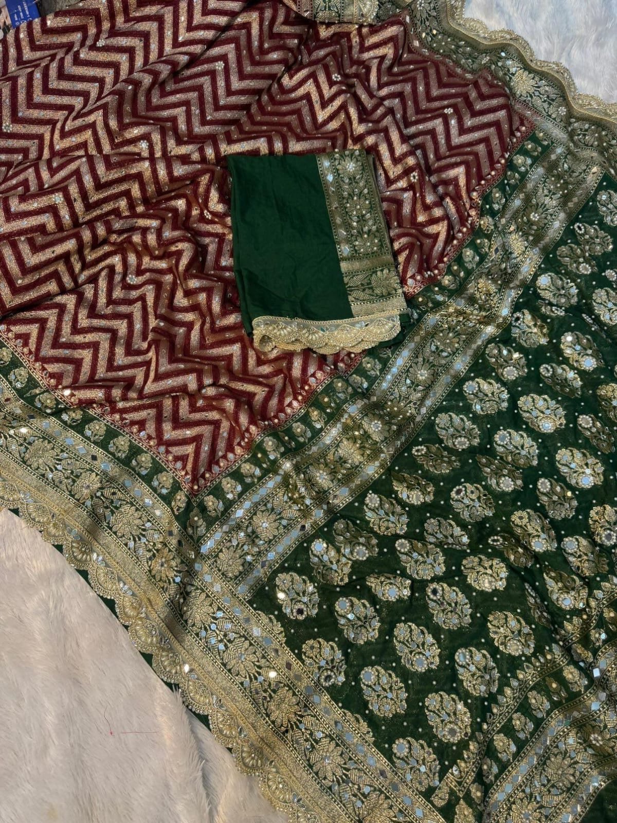 ZAARISHA- MIRROR KHADI EDIT - Image 8