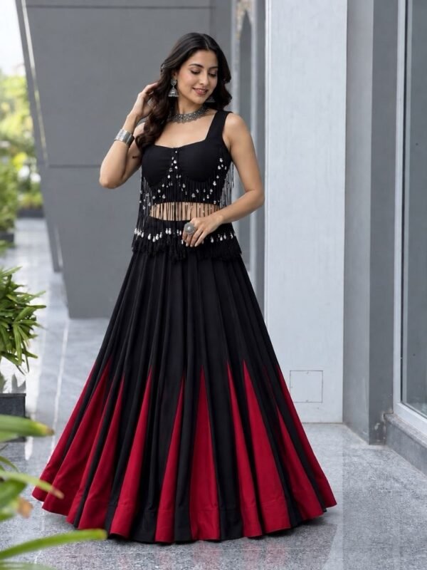 ELYSIA - Red x Black - Cotton Flare edit - Image 2