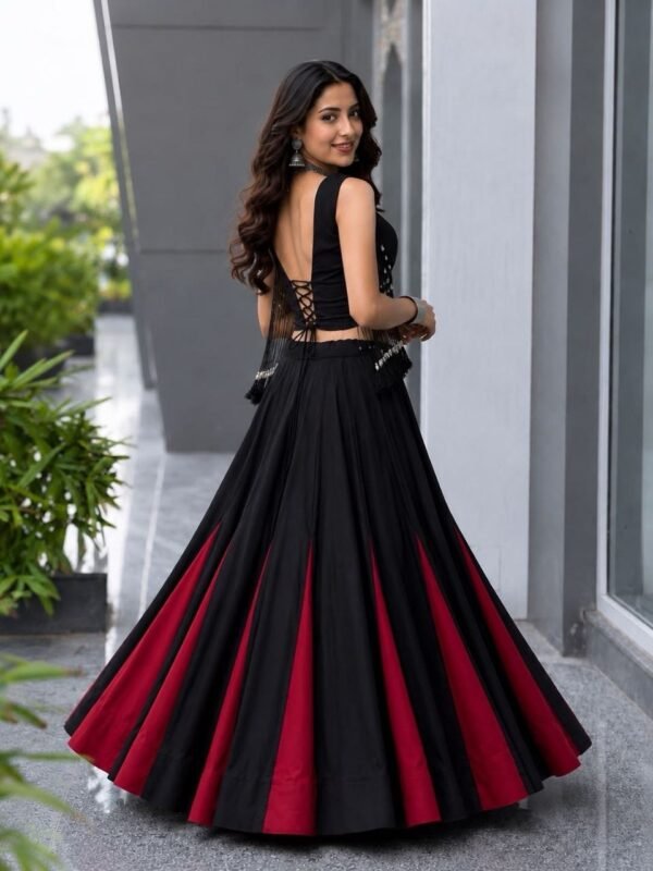 ELYSIA - Red x Black - Cotton Flare edit - Image 3