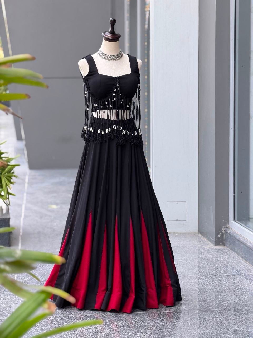 ELYSIA - Red x Black - Cotton Flare edit - Image 6
