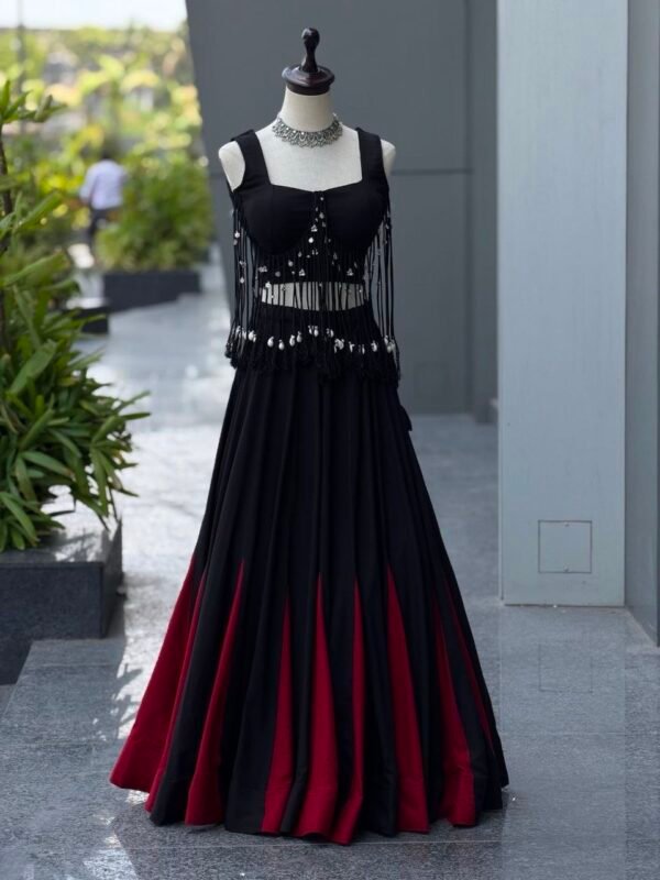 ELYSIA - Red x Black - Cotton Flare edit - Image 5