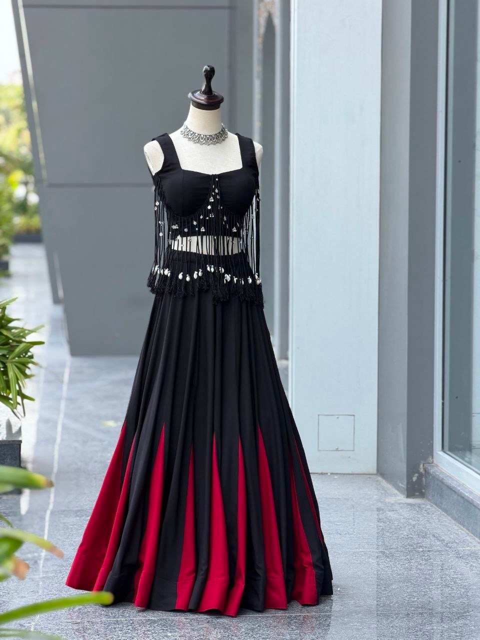 ELYSIA - Red x Black - Cotton Flare edit - Image 7