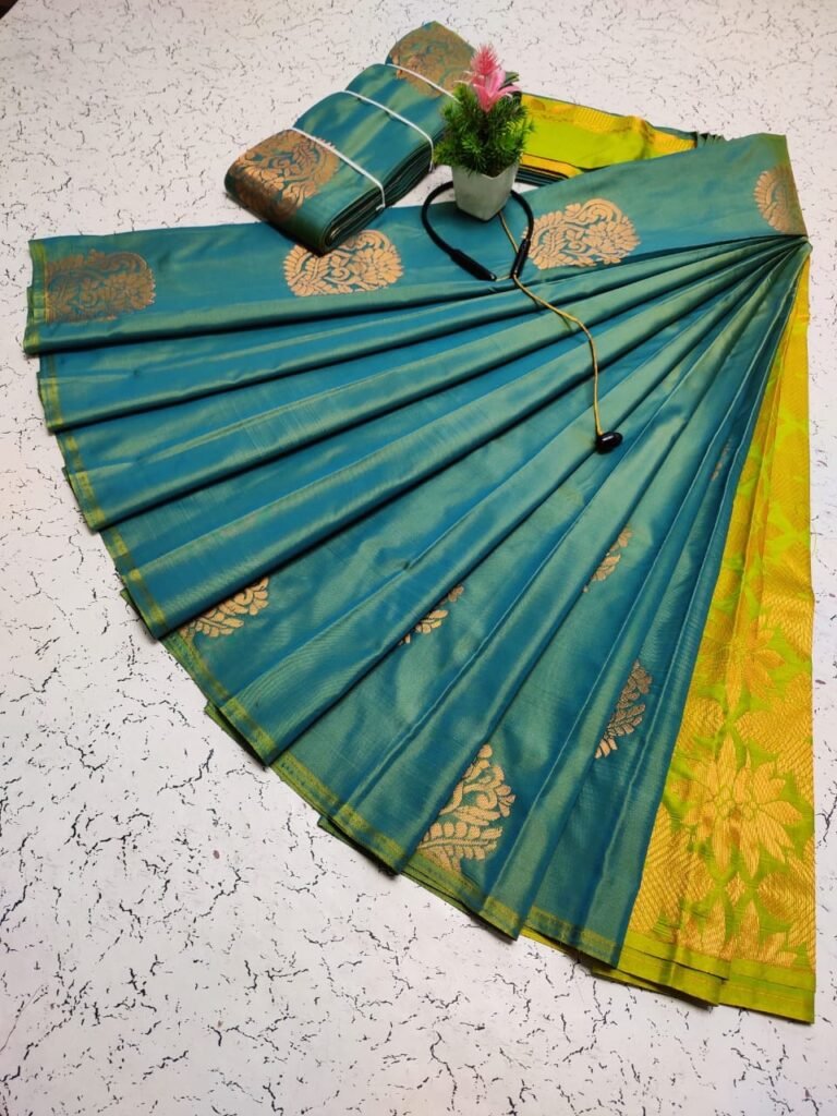 KANCHI SILK — BORDERLESS PUTTA EDIT ✨