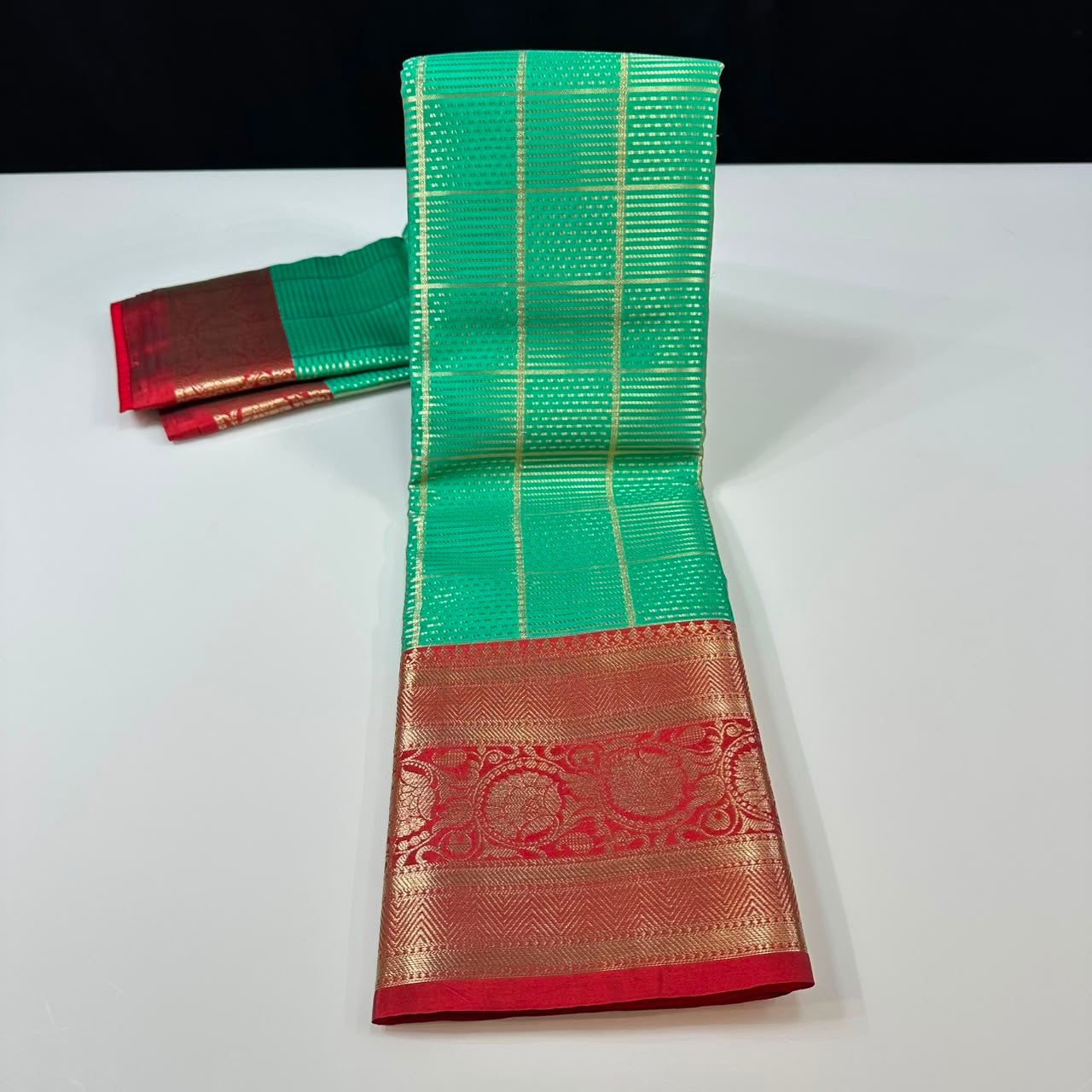 YAAZHA - BANARASI SEMI SILK - Image 9