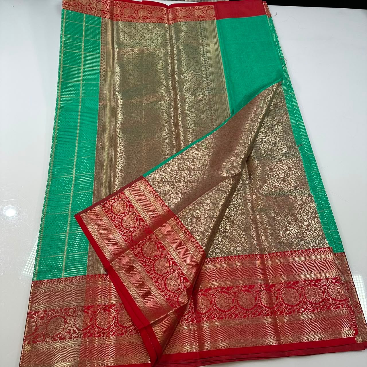 YAAZHA - BANARASI SEMI SILK - Image 17
